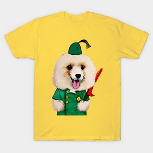 Dog with Knife T-Shirt